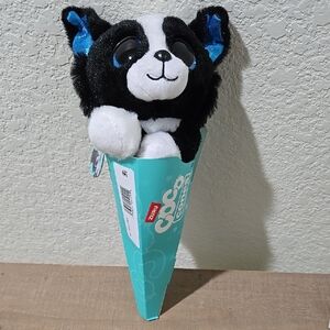 Zuru Coco Cones Black and White Plush10" Toy